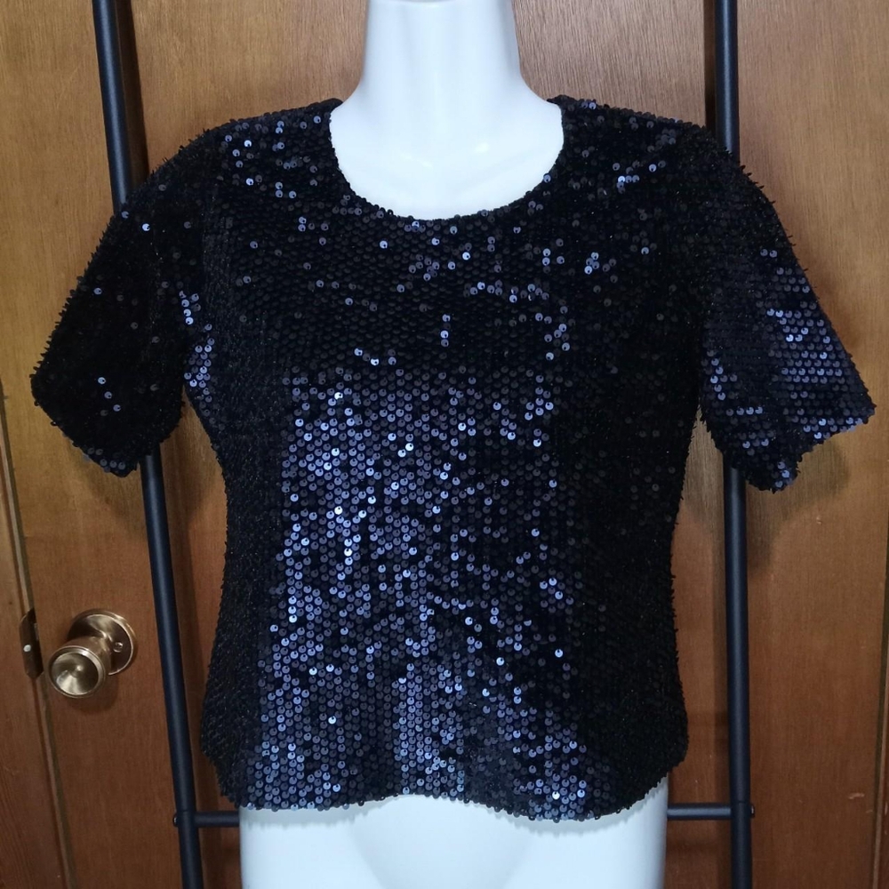 Sequin top xs p